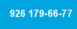 926 179-66-77